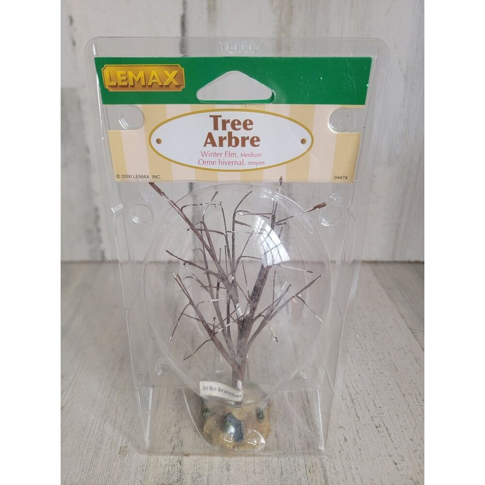 Lemax Winter elm tree accessory‎ Xmas set